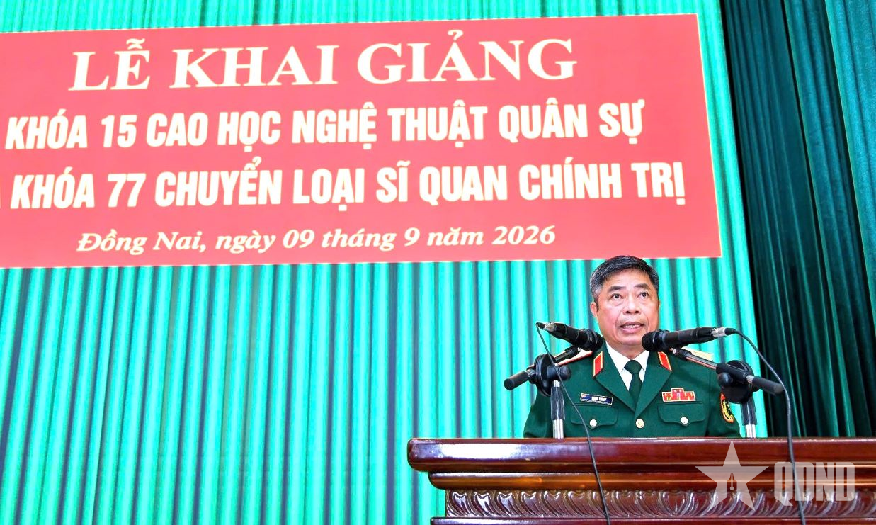 Trường Sĩ quan Lục quân 2: Khai giảng khóa 15 cao học nghệ thuật quân sự và khóa 77 chuyển loại sĩ quan chính trị